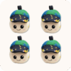 NASA Rise Mascot 4PCS